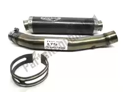 Here you can order the exhaust silencer from Kawasaki (Shark), with part number 180910239:
