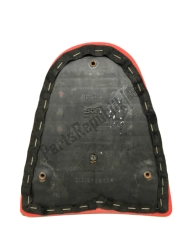 Aprilia AP8229297, Saddle, red, leather, OEM: Aprilia AP8229297