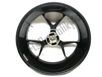 50212071AA, Ducati, Rear wheel, black, 17 inch, 5.50 y, 6 spokes, Used