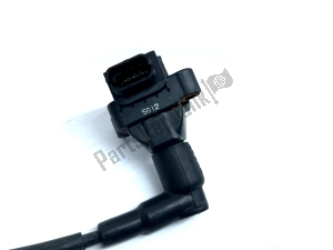 bmw 12132346570 ignition coil with spark plug cap - Upper side