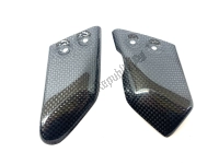 96964003B, Ducati, Heel plate, carbon, NOS (New Old Stock)