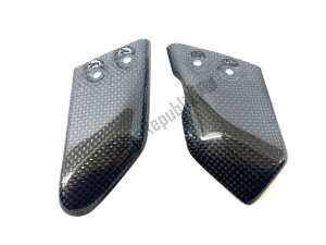 Ducati 96964003b heel plate, carbon - Bottom side