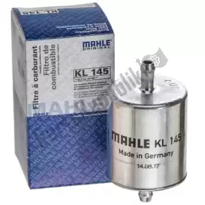 MAHLE KL145 fuel filter - Upper side