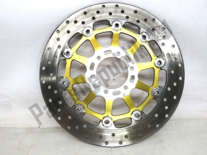 aprilia AP8113887 brake disc, 300mm, front side - Bottom side