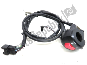 Suzuki 3720033E51 throttle handle, with throttle cable - Left side