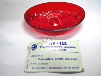 RP138, Bosatta, Rear light glass, NOS (New Old Stock)