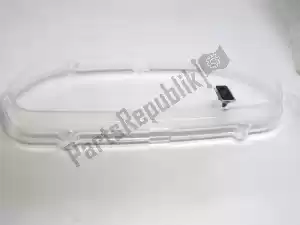 Piaggio 498340 dashboard glas - Onderkant