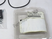 96627002B, Ducati, Kit de intermitentes ducati negro aluminio nos, NOS (New Old Stock)