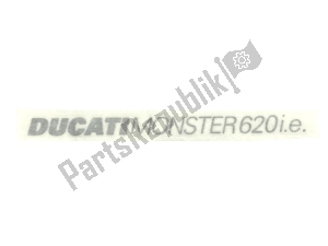 Ducati 43611141A stickers - Onderkant