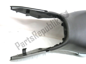 aprilia AP8129258 saddle, black - Upper part