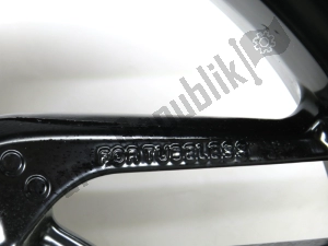 ducati 50221971AA achterwiel, zwart, 17 inch, 5,5 j, 10 spaken - Bovenkant