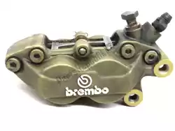 remklauw,    geel, voor, voorrem, rechst, 4 zuigers van Ducati (Brembo), met onderdeel nummer 61040104A, bestel je hier online: