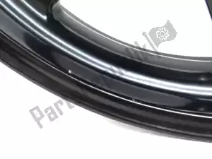 Ducati 50121851AA cerchio anteriore, nero, 6 - Parte superiore