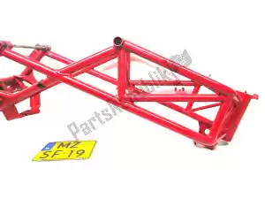 Ducati 47010311B cadre, rouge - Partie inférieure