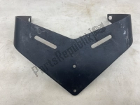 AP8126775, Aprilia, suporte para placa de licença, preto, metal, Usava