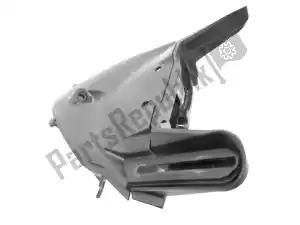 Ducati 48111193C front fairing, black - Lower part