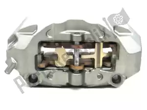 ducati 61041292C caliper, silver gray, front side, front brake, left, 4 pistons - Upper side
