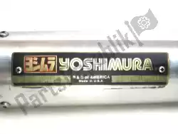 Here you can order the exhaust silencer, yes, street legal, right from Yoshimura, with part number :