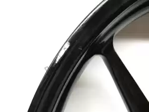 Ducati 50121851AA front rim, black, 6 - Left side