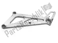 350111558, Kawasaki, Suspensão do apoio para os pés, esquerda Kawasaki KLE 500 A, Usava