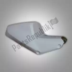 MotoSparePartner 17057 monoposto superlight in fibra di vetro, bianco - Lato superiore