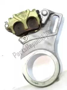 Aprilia AP8133515 étrier de frein, jaune, frein arrière, 2 pistons - Face supérieure