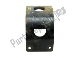 Aprilia AP8123472, Protezione forcella anteriore, nera, centrale, OEM: Aprilia AP8123472