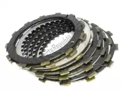 Here you can order the clutch plate set from Kawasaki, with part number 130881013: