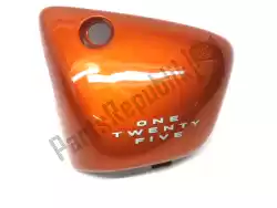 Here you can order the side fairing, orange, left from Aprilia, with part number AP8138538: