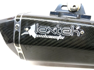 Lextek EXKT1759 impianto di scarico completo, con db killer - Mezzo