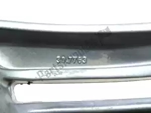 aprilia AP8108821 rear wheel, gray, 17 inch, 5.50 y, 10 spokes - Upper part