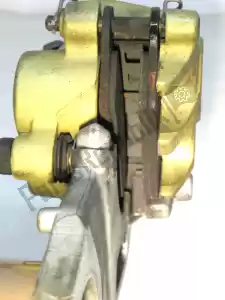Aprilia AP8133515 étrier de frein, jaune, frein arrière, 2 pistons - Partie supérieure