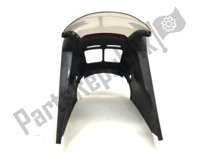 Gilera  top fairing, abs plastic, middle - Left side