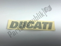 43510901A, Ducati, Sticker ducati, NOS (New Old Stock)