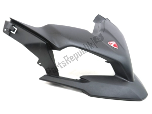 Ducati 48016902AA front fairing, black - Right side