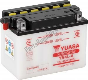 Yuasa YB4L-A  batería - Lado inferior