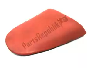 Aprilia AP8229297 selle, rouge, cuir - Face supérieure