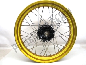 ducati 50122481AA rear wheel, yellow, 19, 3 - Left side
