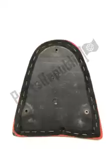 Aprilia AP8229297 saddle, red, leather - Left side