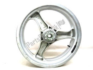 bmw 36312311275 rear wheel, silver, aluminium, 18 inch, 4.50 y, 3 spokes - Upper part