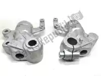 959589, Piaggio, fork leg front axle mounting end piece, aluminium, upside down, set Piaggio NRG mc3 50 DD Power LC Purejet AC DT, Used