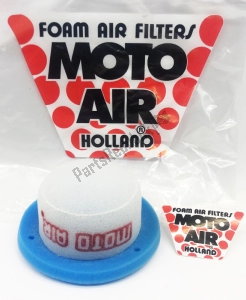 Moto Air 8750 filtro dell'aria, aprilia red rose classic 50, ap8201464 - Lato superiore