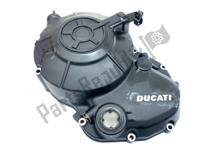 ducati 24331421c clutch cover, metal - Right side