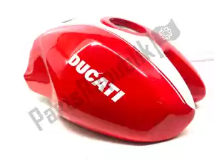 Ducati 58610441CA brandstoftank - Onderkant
