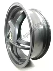 aprilia AP8108821 rear wheel, gray, 17 inch, 5.50 y, 10 spokes - Left side