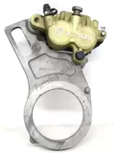 Aprilia AP8133515 brake caliper, yellow, rear brake, 2 pistons - Bottom side