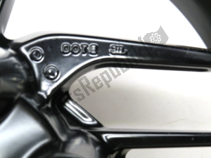 ducati 50221971AA achterwiel, zwart, 17 inch, 5,5 j, 10 spaken - Onderste deel