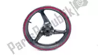 44650MBWE10, Honda, Frontwheel, gray, 17, 3.50, 3 Honda CBR 600 F FR Rossi FS Sport RR RRA, Used