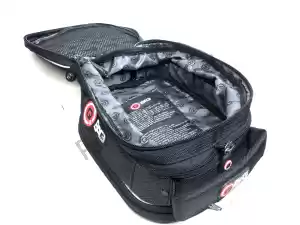 Qbag 70250101100 sacoche de selle, sacoche arrière qbag moto sacoche arrière 02 amovible 3,5-6 litres espace de rangement, unisexe, tourer, toute l'année, textile - Côté gauche