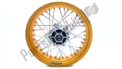 Here you can order the rear rim, gold, 17 from Ducati, with part number 50222231AA: